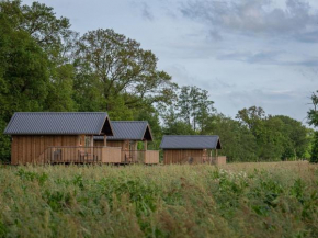 Composite lodges with shared space in Drenthe